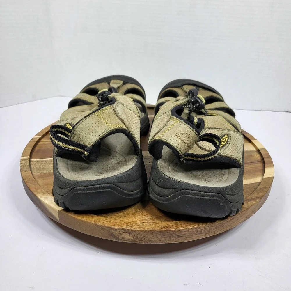 KEEN Arroyo II Hiking Sandals‎ Men Size 10 Tan Black Waterproof Leather